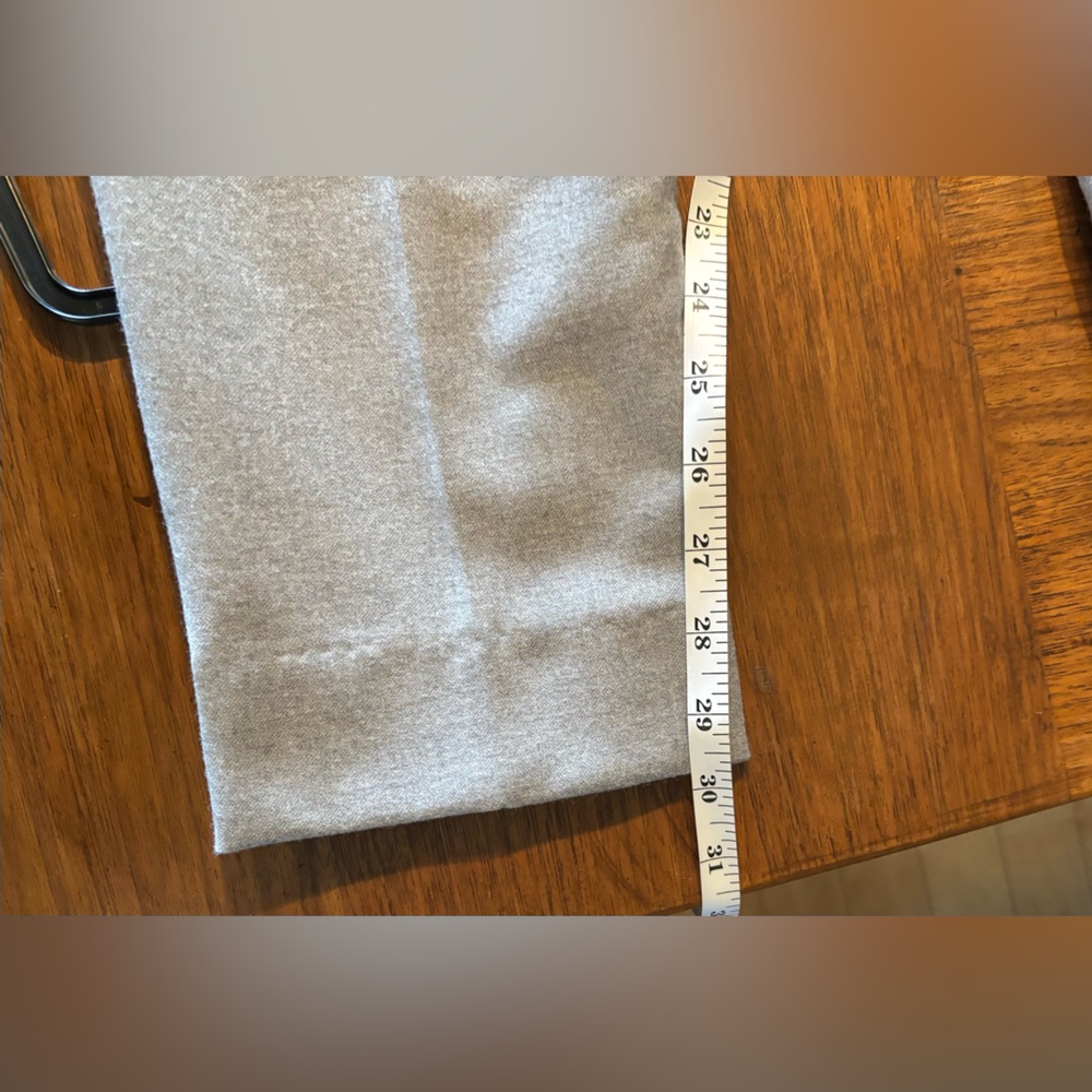Light grey Tombollini wool pants 32 waist - Picture 3 of 5